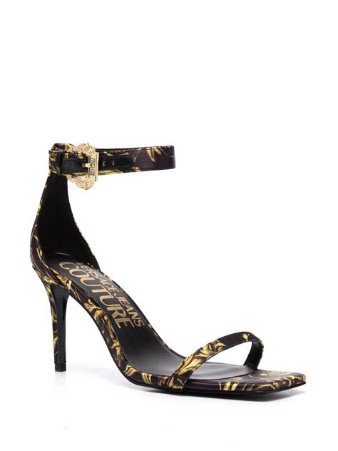 versace womens sandals|versace open toe stiletto sandals.